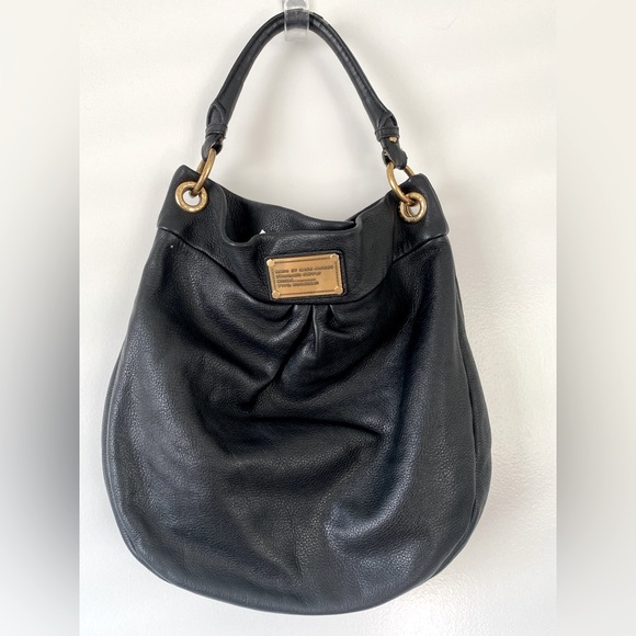 Y2K Marc by Marc Jacobs Black Hillier Hobo Classic Q Bag - Picture 1 of 6